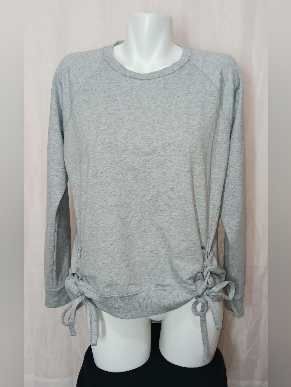 "Michael Kors" Sexy Soft, Heather Gray Crewneck Sweatshirt- Size Medium